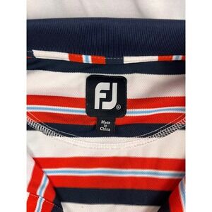 FootJoy Mens XL Striped Golf Polo Shirt Palmer Legends Country Club Stripes